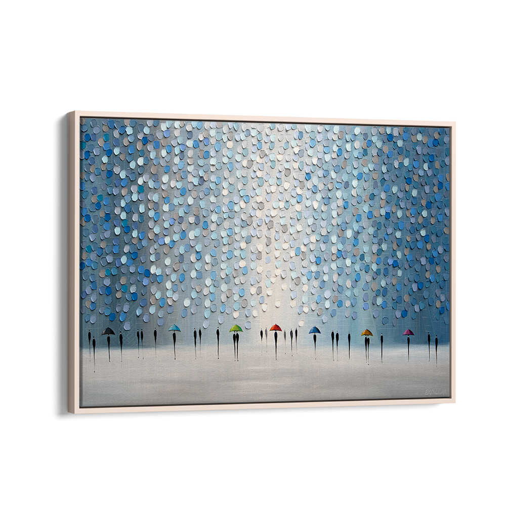 NEW RAIN , MODERN IMPRESSIONISM PAINTINGS