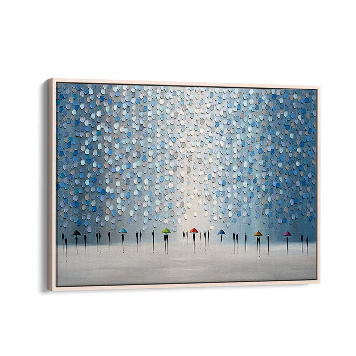 NEW RAIN , MODERN IMPRESSIONISM PAINTINGS