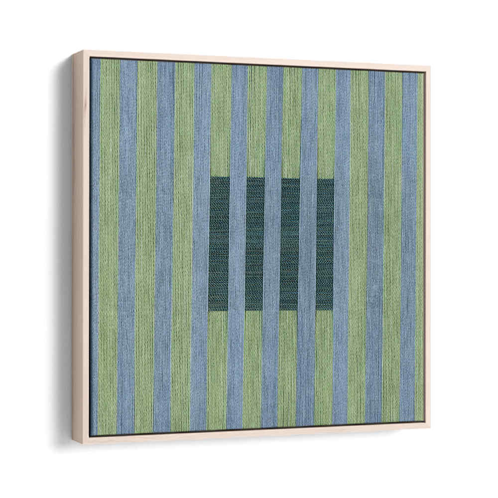 LAGOON GREEN VII , GEOMETRIC ART PRINTS