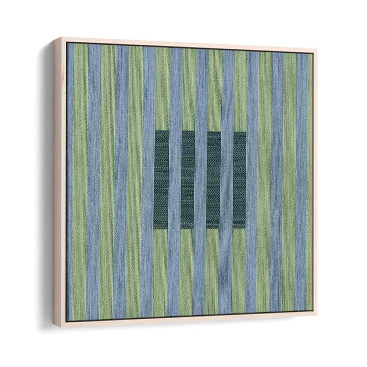 LAGOON GREEN VII , GEOMETRIC ART PRINTS