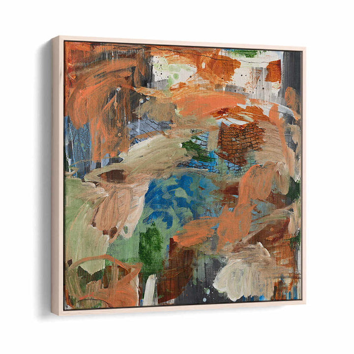 OLD TOWN , ABSTRACT PAINTINGS