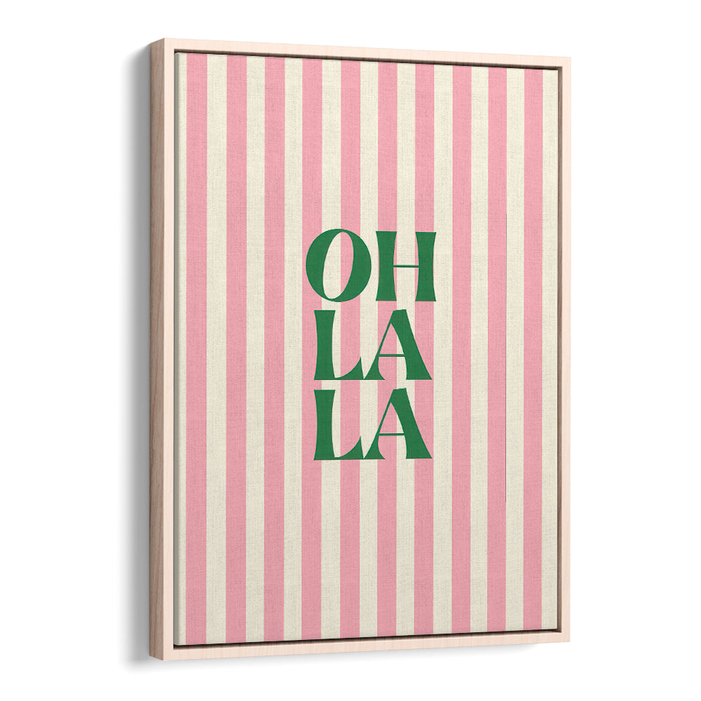 OH LA LA PINK STRIPES