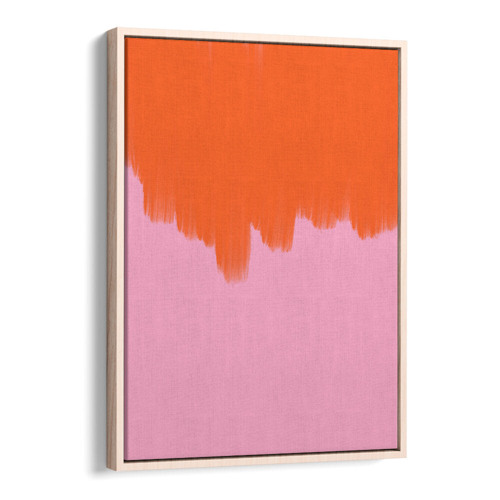 ORANGE OVER BLOSSOM , ABSTRACT PAINTINGS