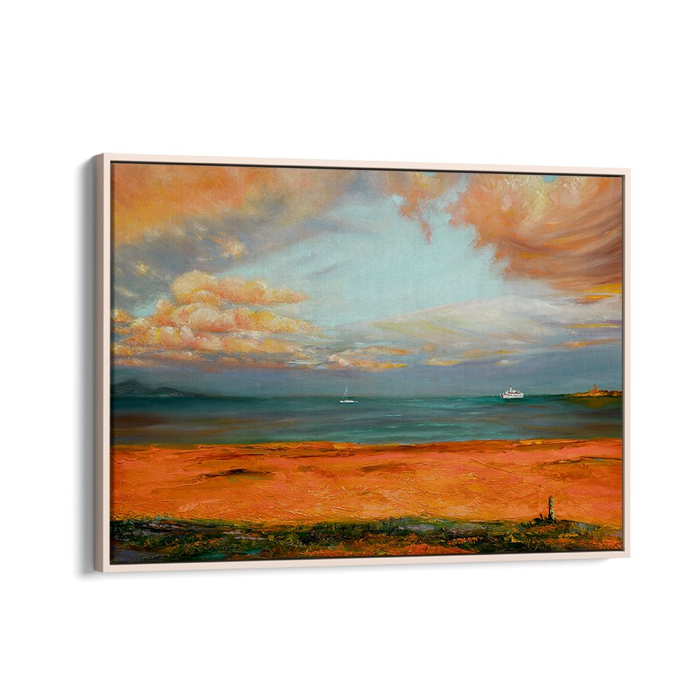 ORANGE SKY SEASCAPE