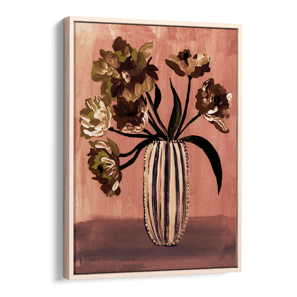 PAINTED FLORAL VASE