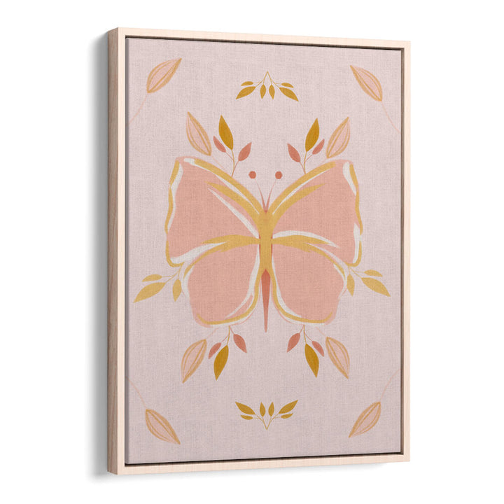 PASTEL FLORAL BUTTERFLY , KIDS ROOM PAINTINGS