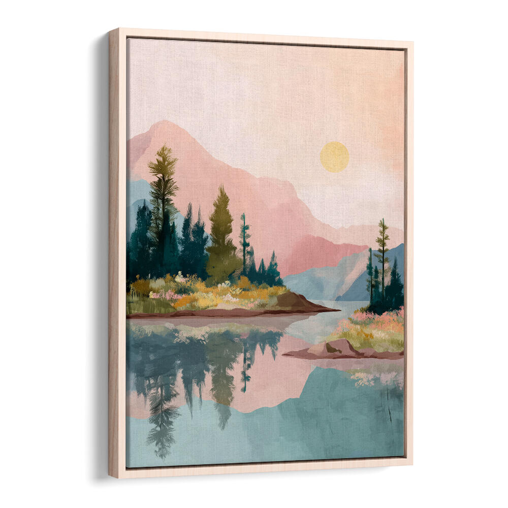 PASTEL MODERN LAKE