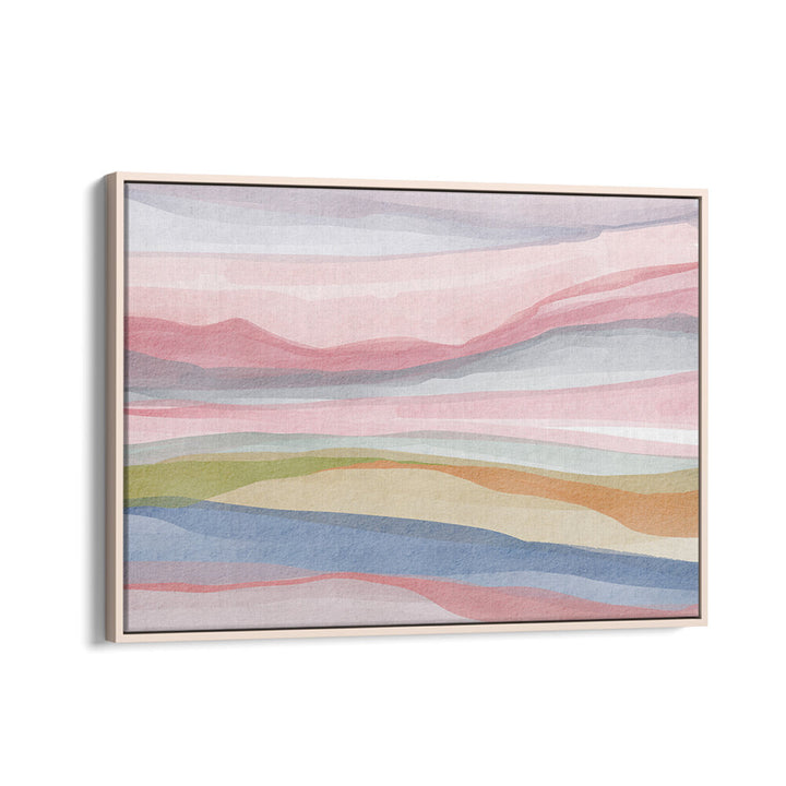 PASTEL WATERCOLOUR LANDSCAPE
