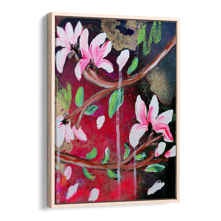 PETALS IN BLOOM , FLORAL FLOWER PAINTINGS