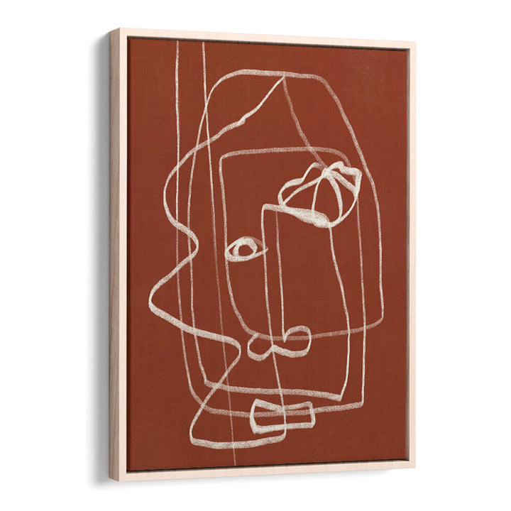 PORTRAIT TERRACOTTA , LINE ART PAINTINGS