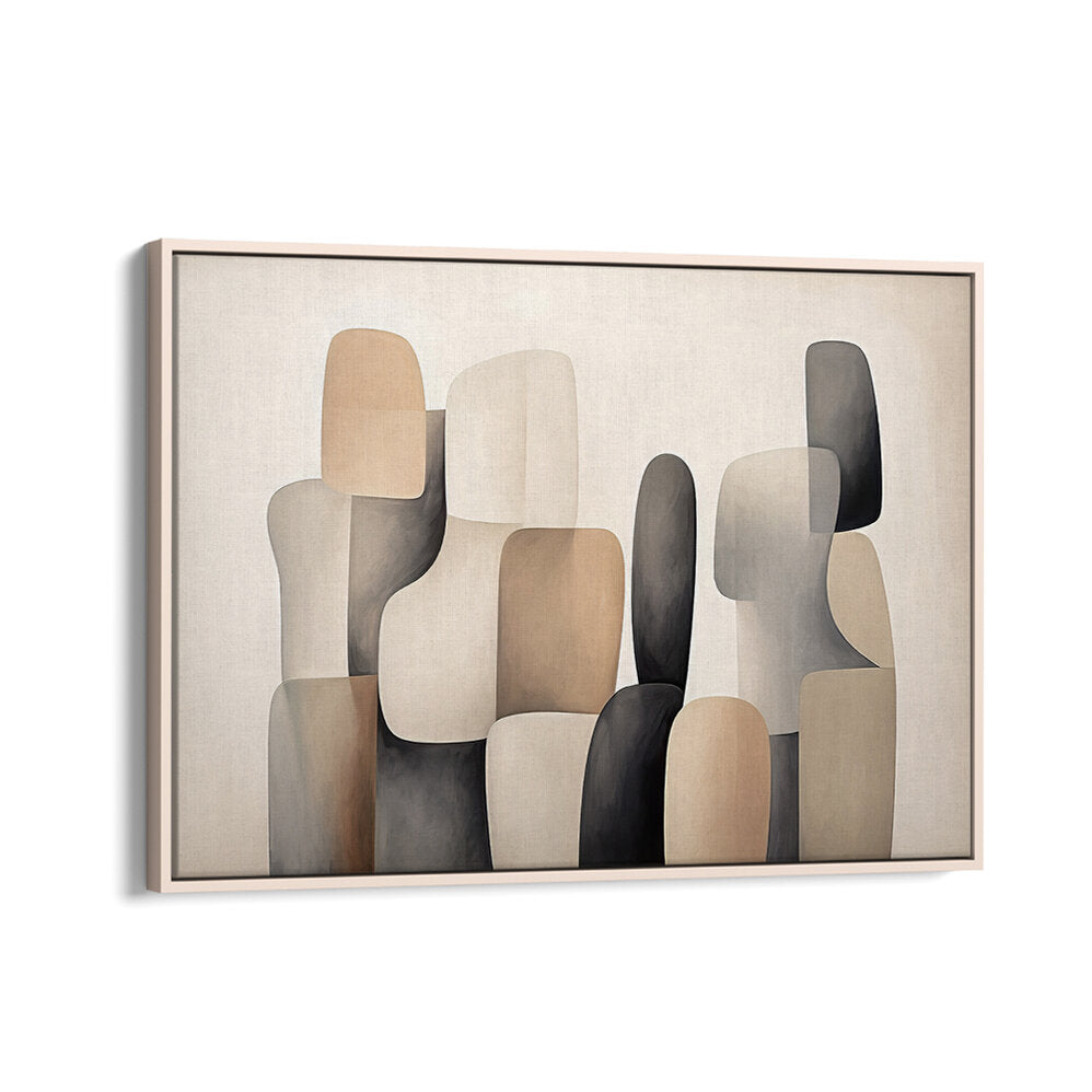 POSTER CANVAS SCANDI ABSTRACT PP X , ORGANIC FORMS
