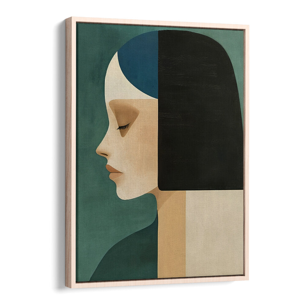 POSTER MINIMALIST PORTRAIT II , PORTRAITS & FIGURATIVE ILLUSTRATIONS