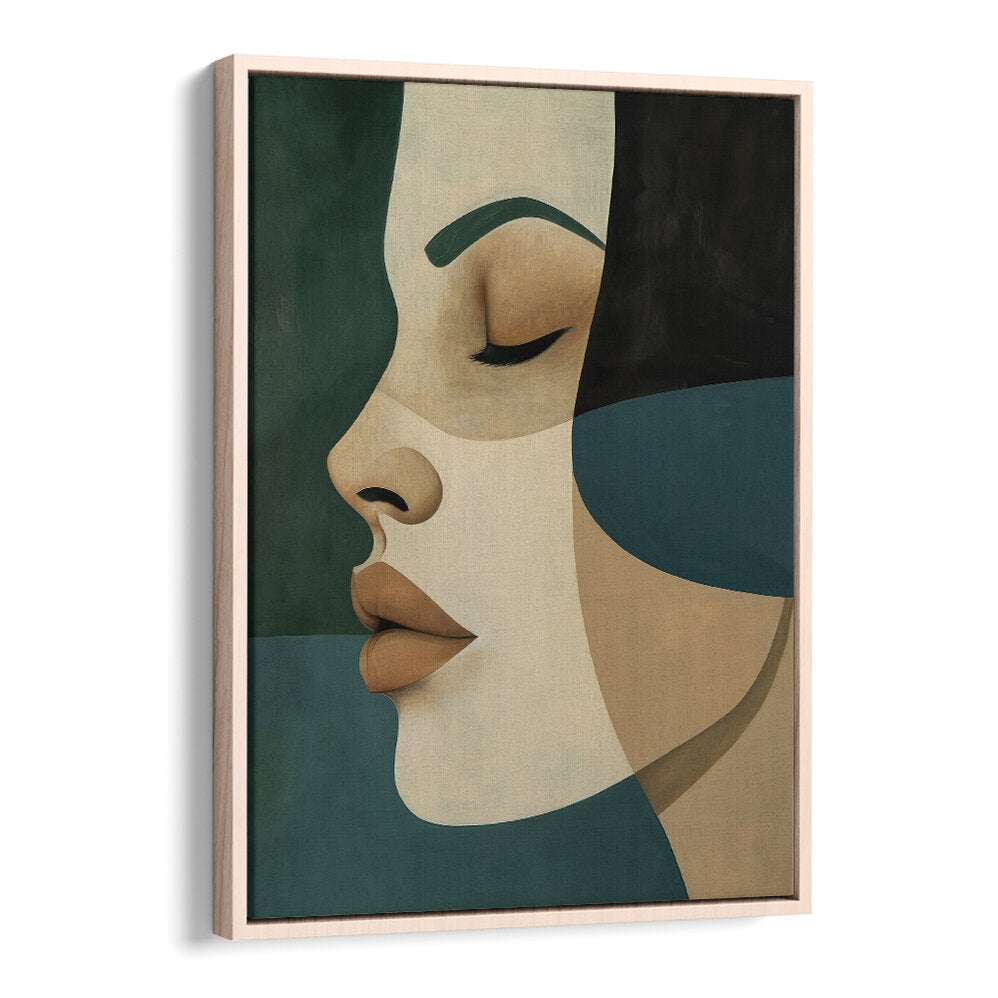 POSTER MINIMALIST PORTRAIT III , PORTRAITS & FIGURATIVE ILLUSTRATIONS