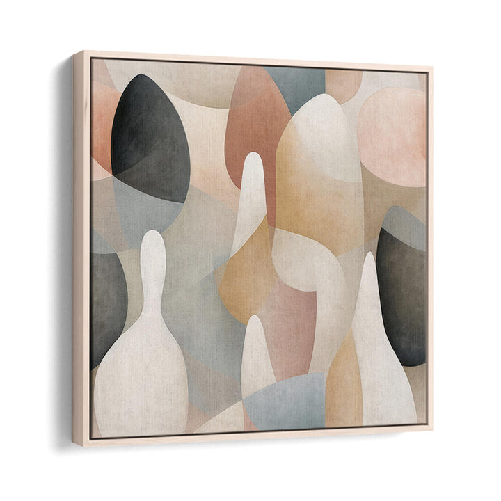 POSTER VERTICAL GEO I , ORGANIC FORMS