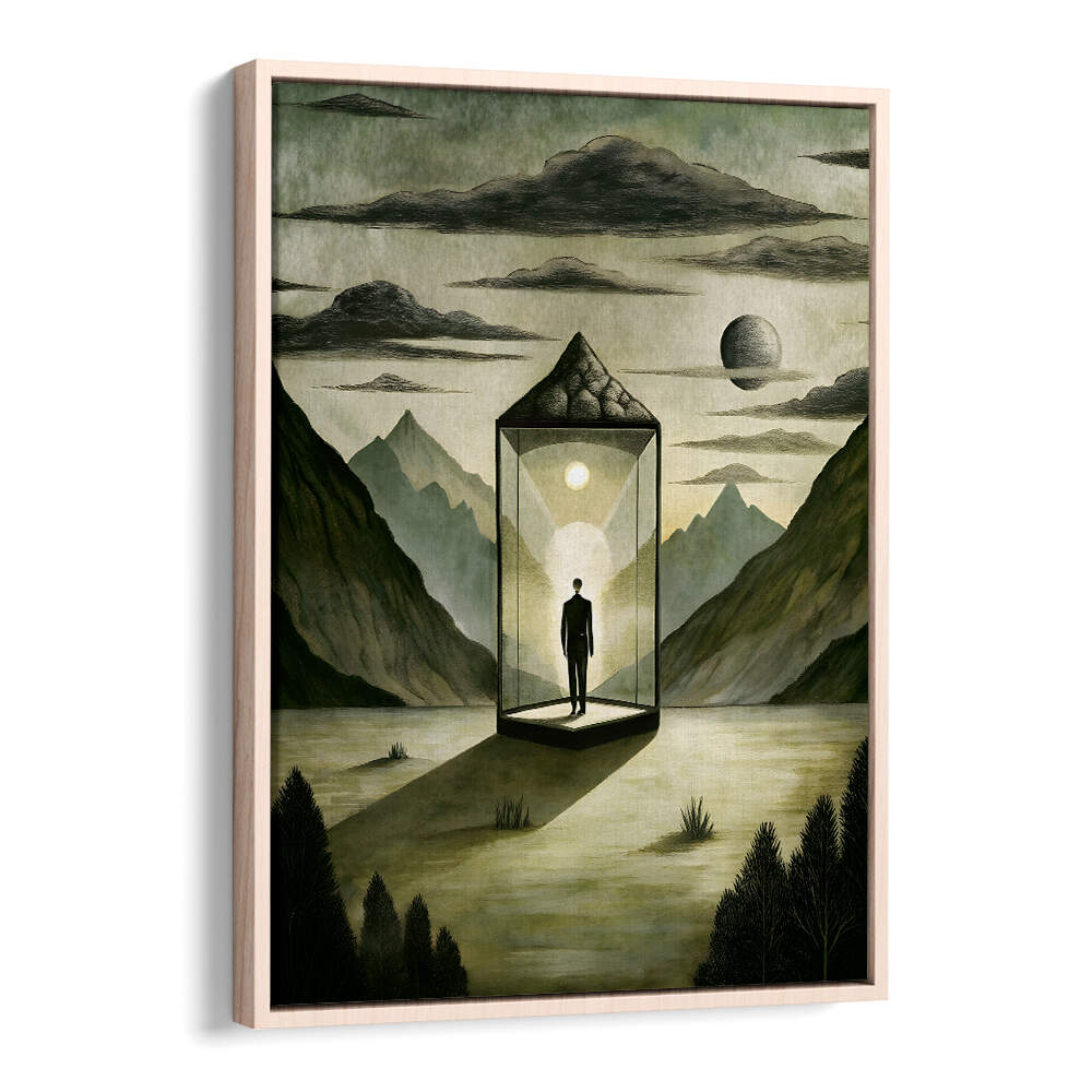 PRISM OF SOLITUDE , SURREAL ART PRINTS