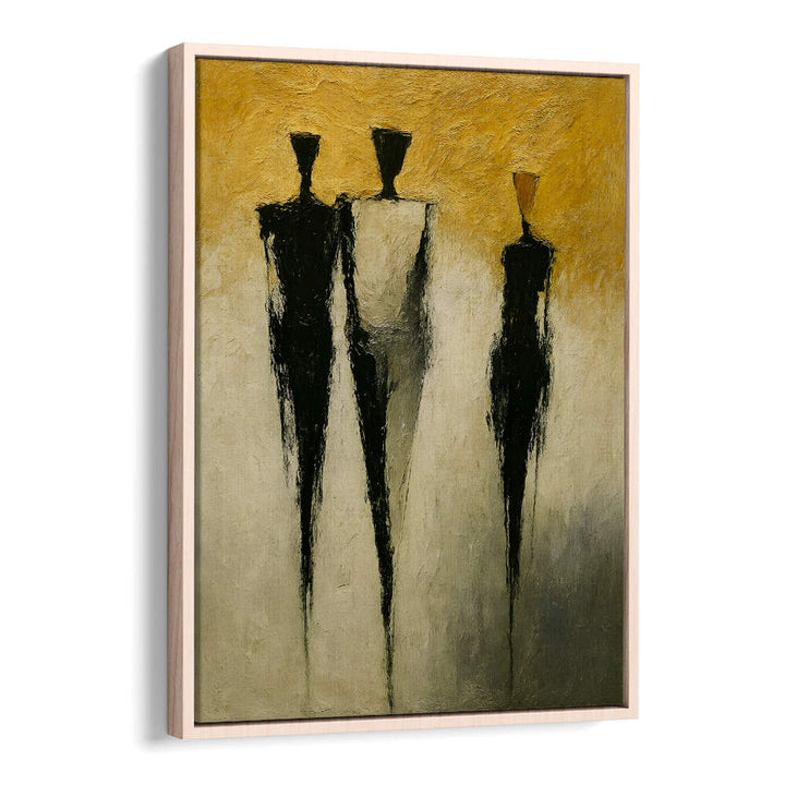 PROCESSION OF SHADES , EXPRESSIONISM PAINTINGS
