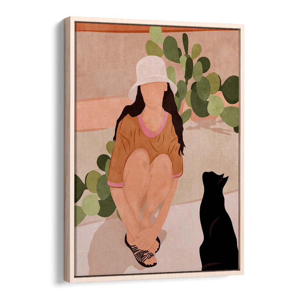 QUIET AFTERNOON , PORTRAITS & FIGURATIVE ILLUSTRATIONS