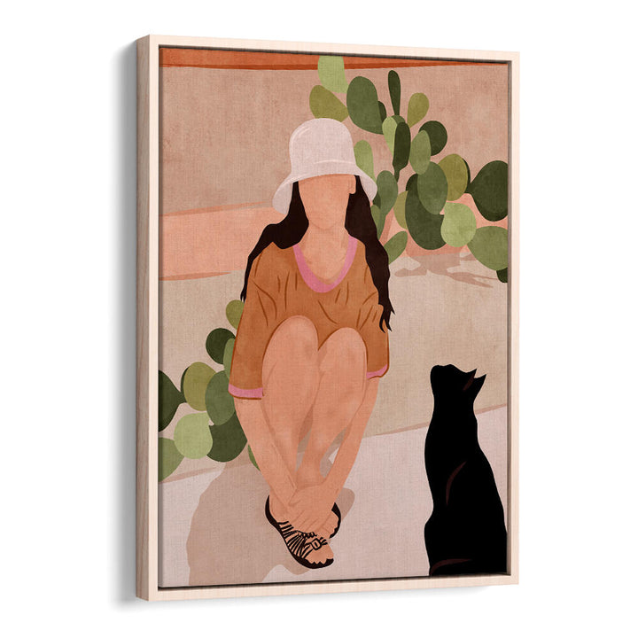 QUIET AFTERNOON , PORTRAITS & FIGURATIVE ILLUSTRATIONS