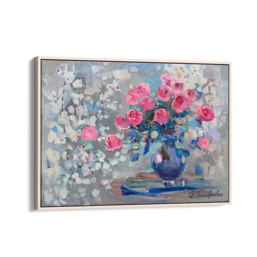 ROSES. SPRING TENDERNESS , FLORAL FLOWER PAINTINGS