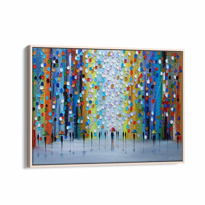 RAINY FANTASY , MODERN IMPRESSIONISM PAINTINGS