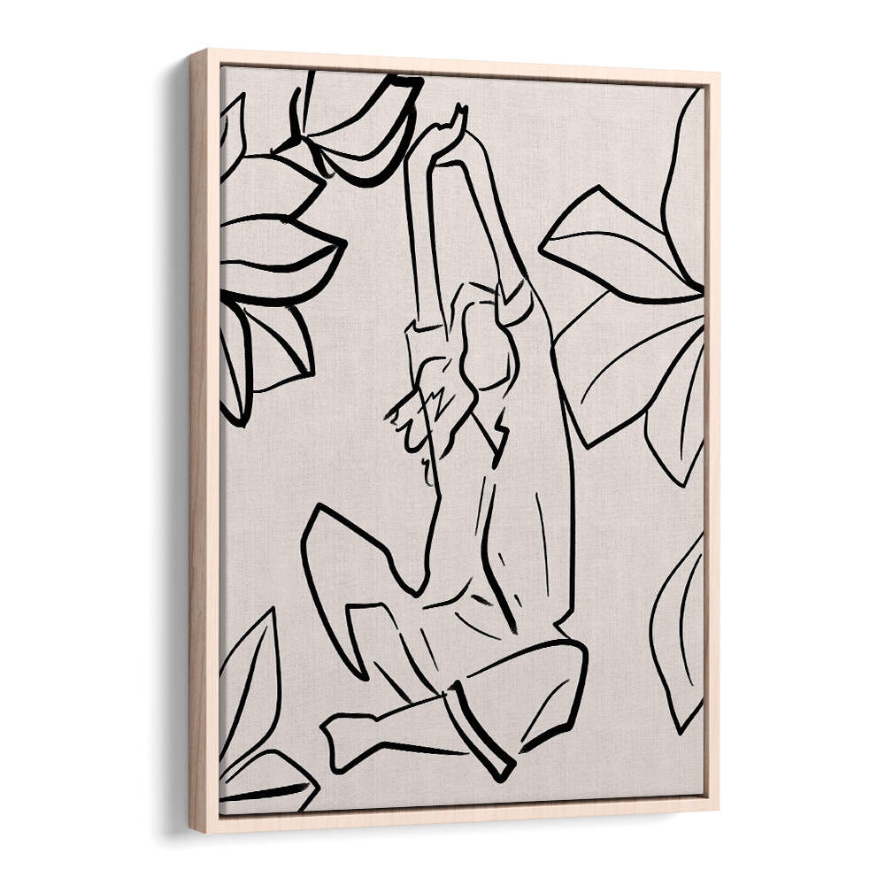 REACHING SERENITY , LINE ART PAINTINGS