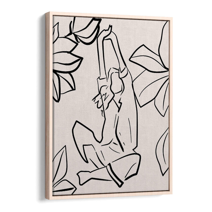 REACHING SERENITY , LINE ART PAINTINGS