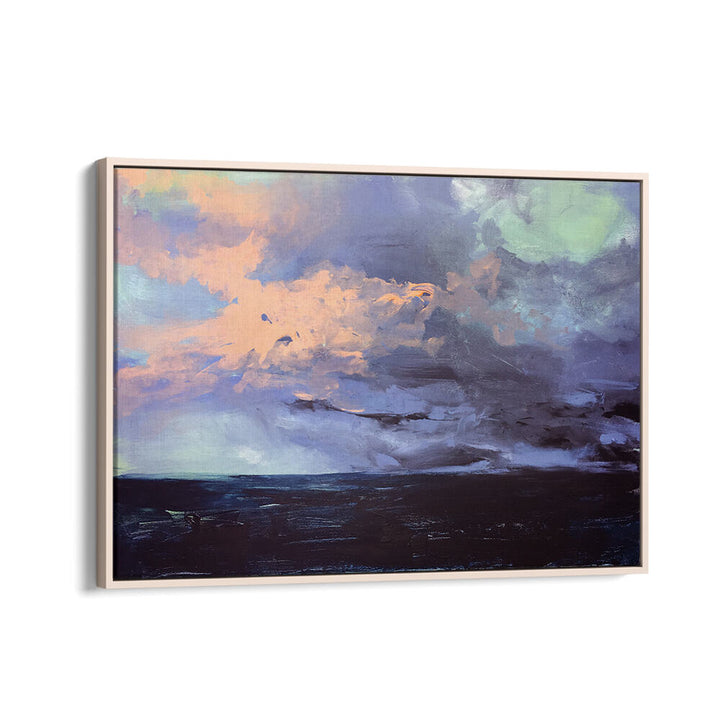 SAIL THROUGH THE STORM , LANDSCAPE PAINTINGS