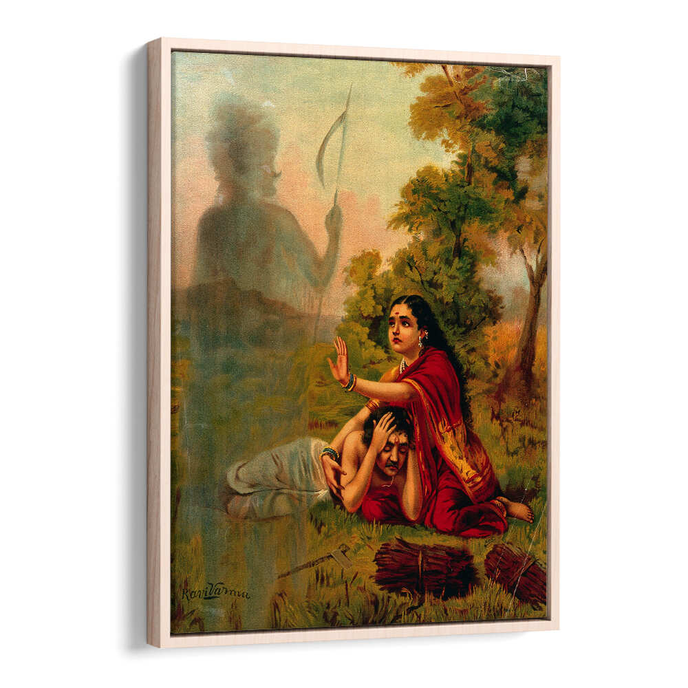 SAVITRI PLEADING WITH YAMA FOR HER HUSBAND