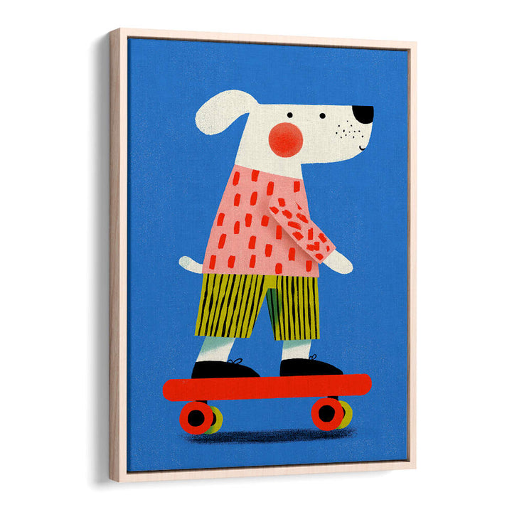 SKATING DOG , KIDS ROOM PAINTINGS