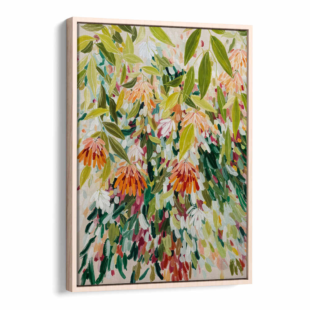 SPRING SONG , FLORAL FLOWER PAINTINGS