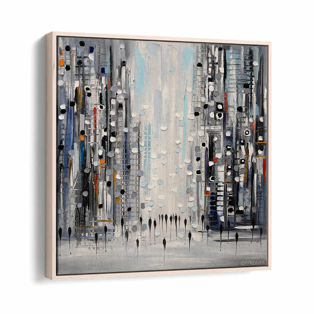 STREET LIFE , MODERN IMPRESSIONISM PAINTINGS