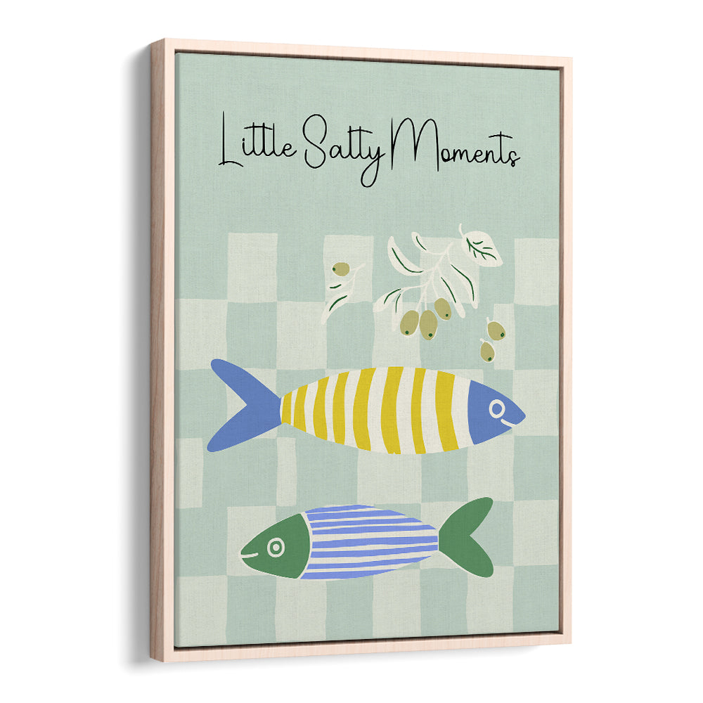 STRIPED FISH AND OLIVES