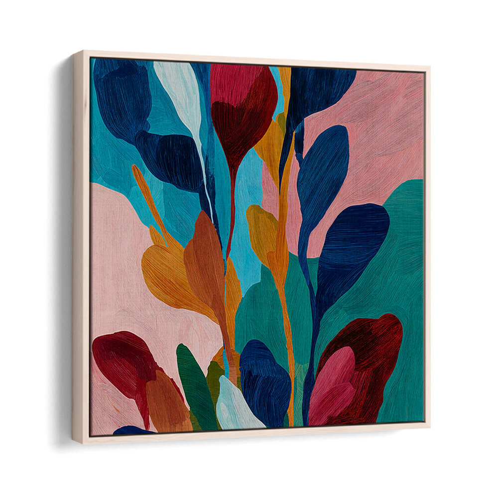 STUDIO PALETTE FLOWERS , ABSTRACT PAINTINGS