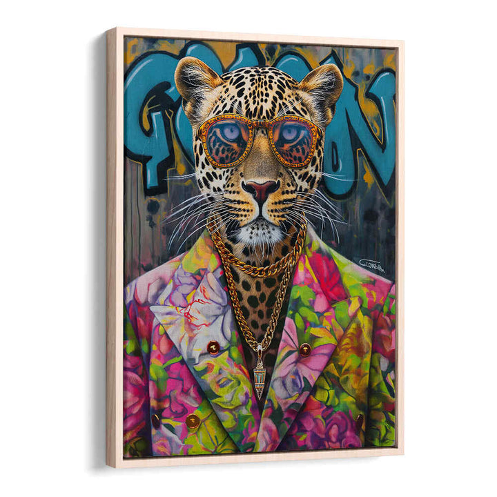 STYLISH LEOPARD , POP ART PAINTINGS