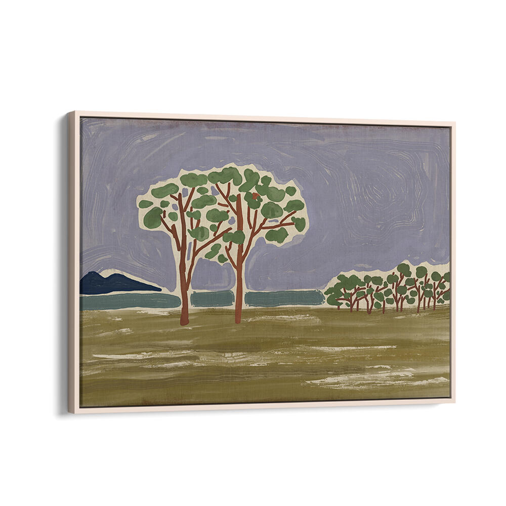 A TRANQUIL LAKE , LANDSCAPE PAINTINGS