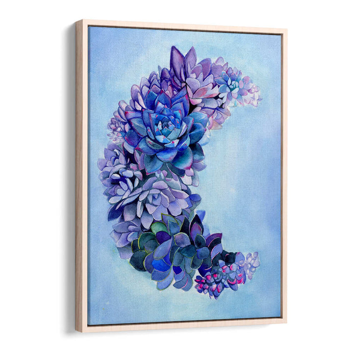 SUCCULENT MOON GARDEN LARGE , KIDS ROOM PAINTINGS