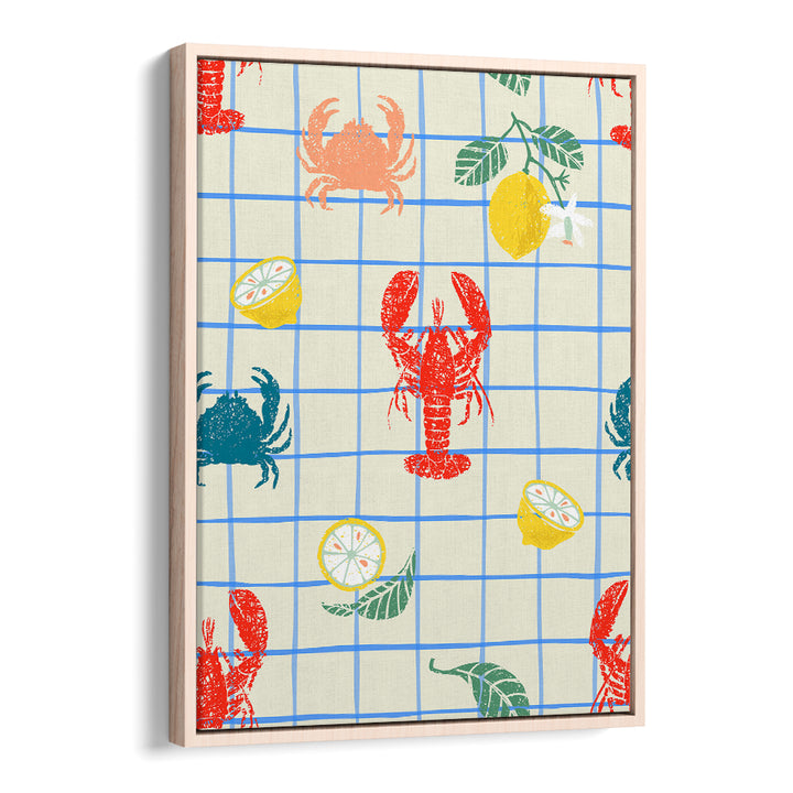 SUMMER SEAFOOD PLAID