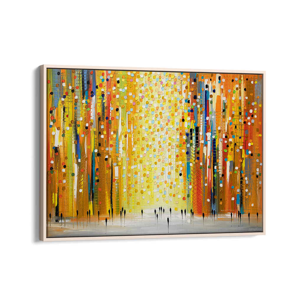 SUNSET LIGHTS , MODERN IMPRESSIONISM PAINTINGS