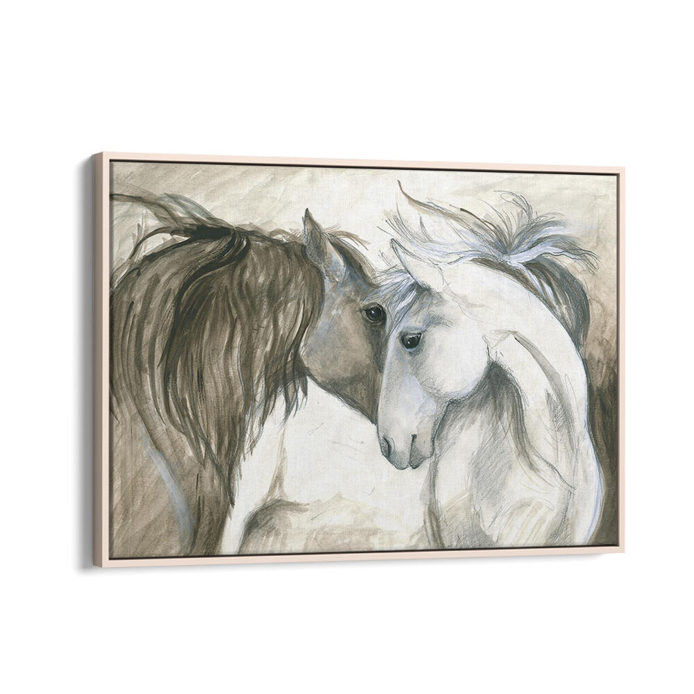 TENDER CONNECTION BETWEEN TWO HORSES