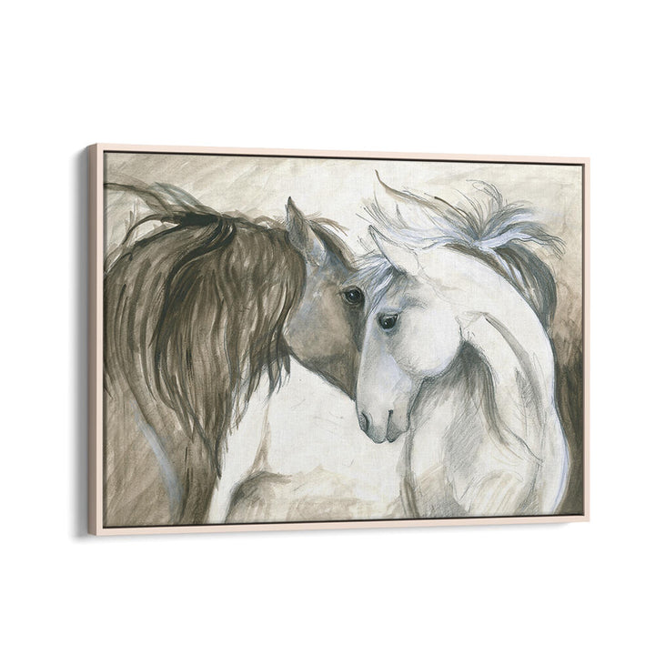 TENDER CONNECTION BETWEEN TWO HORSES