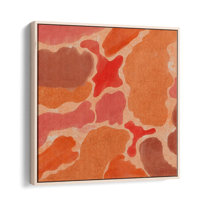 Bright, warm hues characterize TEXTURES OF TERRA V, ABSTRACT PAINTINGS, perfect for elevating modern interior design.