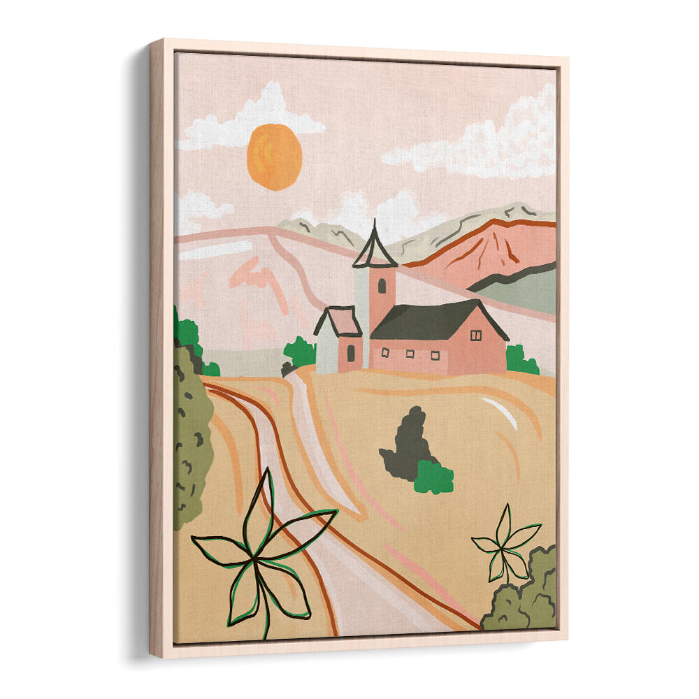 THAT WARM, PEACEFUL FEELING , LANDSCAPE PAINTINGS