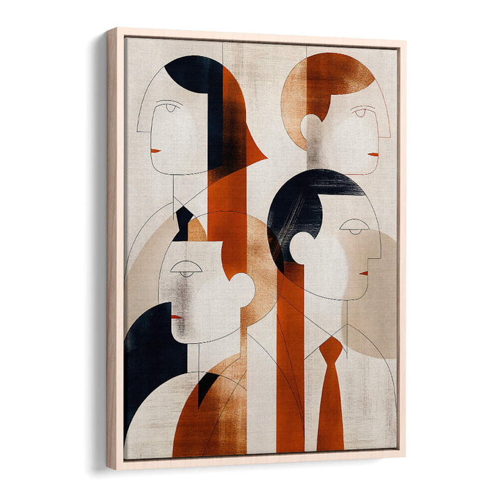 THE GEOMETRY OF US , PORTRAITS & FIGURATIVE ILLUSTRATIONS