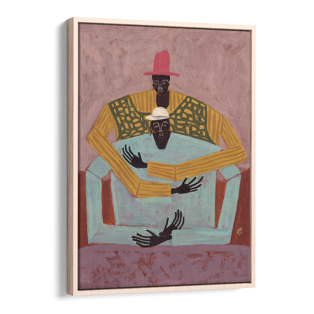 THE HUG , PORTRAITS & FIGURATIVE ILLUSTRATIONS