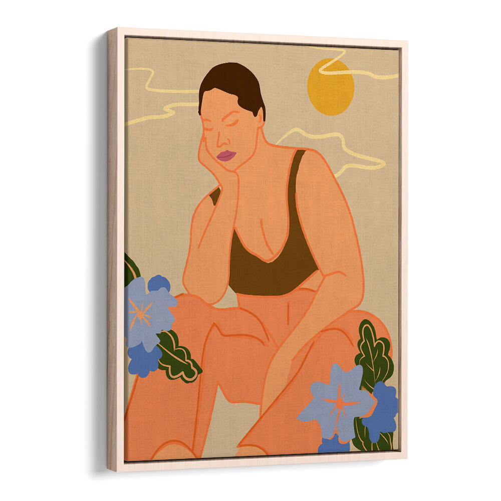 THINKING ABOUT LIFE , PORTRAITS & FIGURATIVE ILLUSTRATIONS