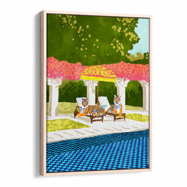 TIGER VACAY , ANIMAL PAINTINGS