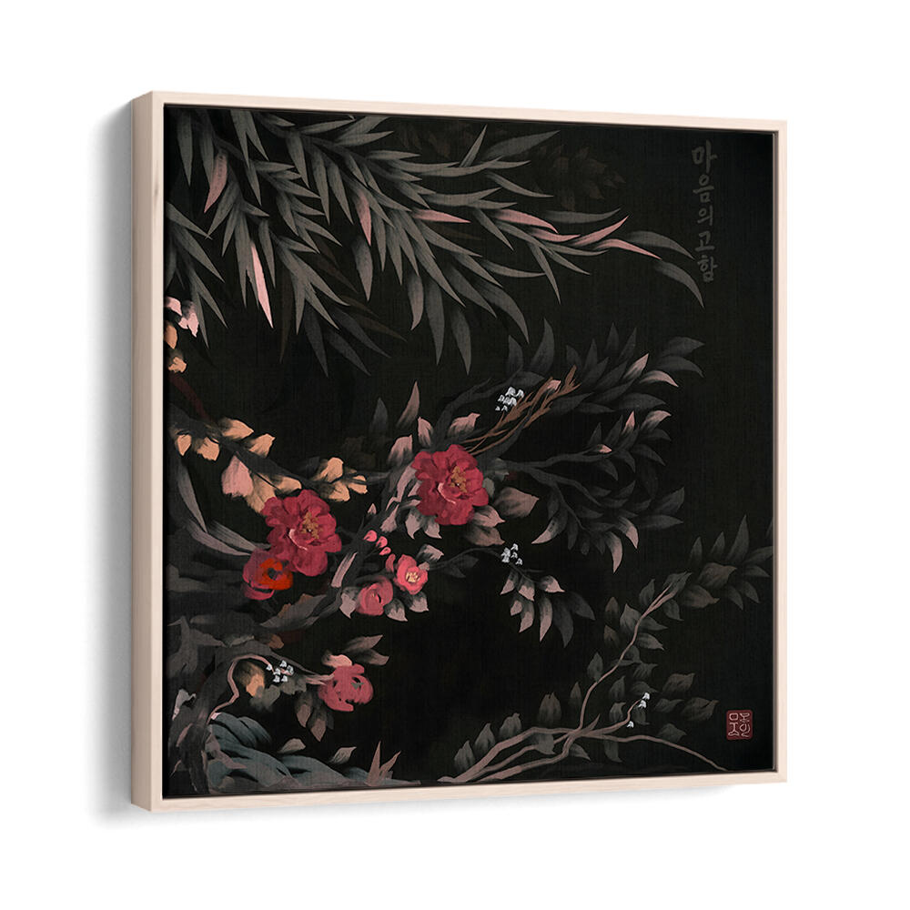 TRANQUILITY OF THE MIND , FLORAL FLOWER PAINTINGS