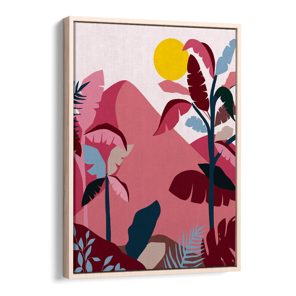 TROPICAL SUNDOWNER , LANDSCAPE PAINTINGS