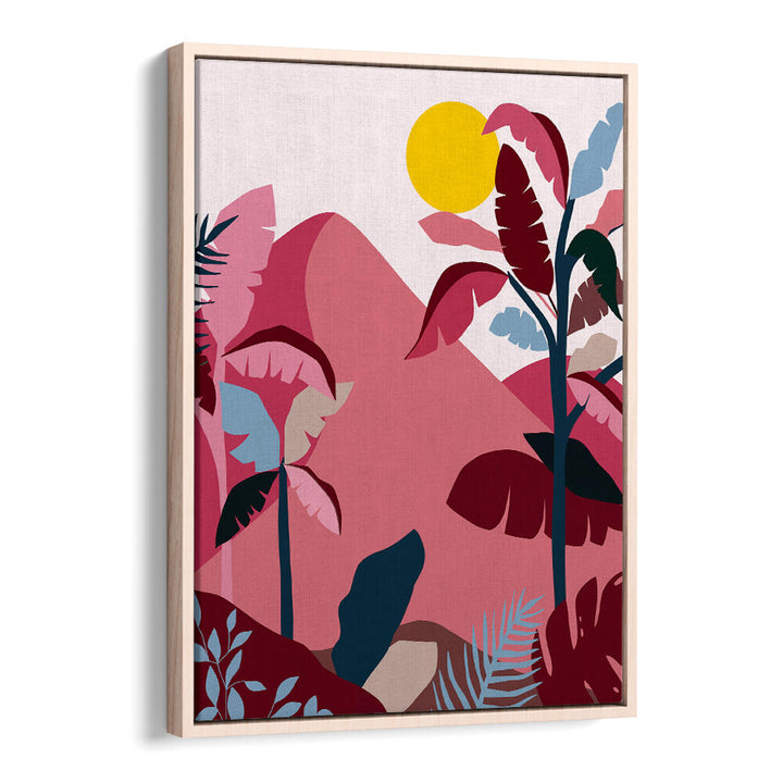 TROPICAL SUNDOWNER , LANDSCAPE PAINTINGS