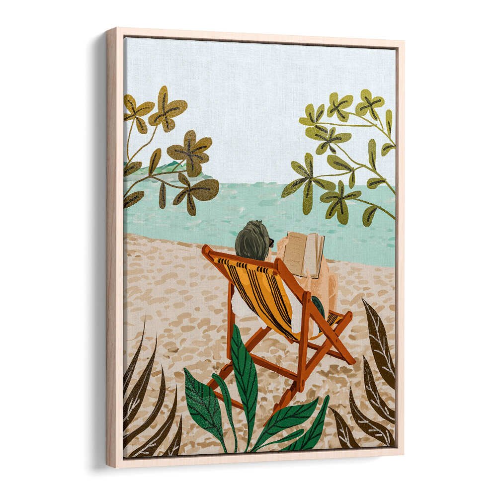 VACAY BOOK CLUB , BEACH PAINTINGS